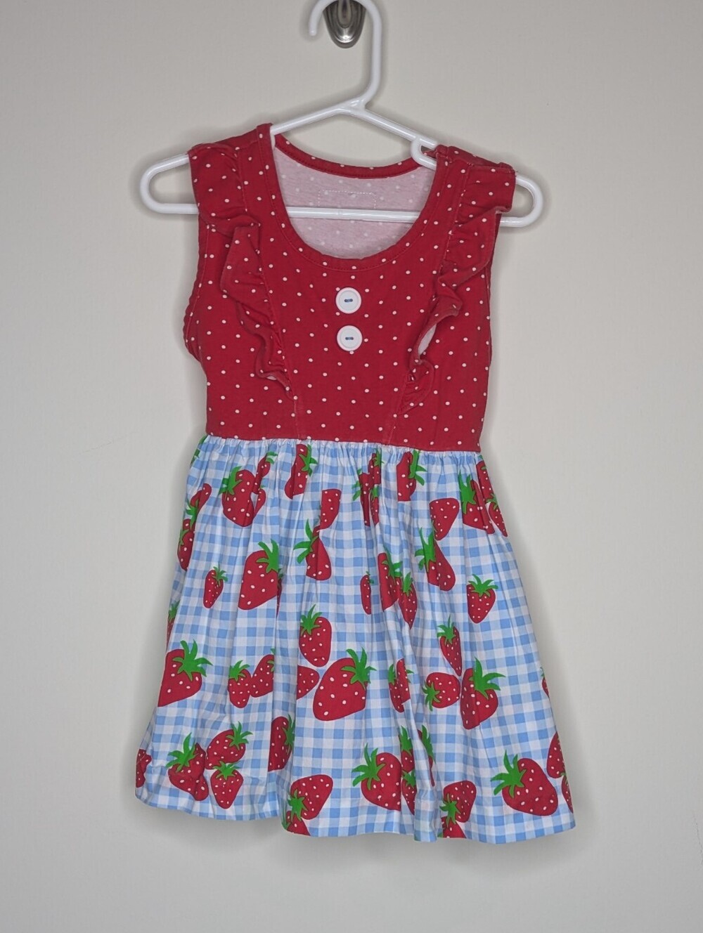 Eleanor Rose Strawberry Tunic Shirt 5/6